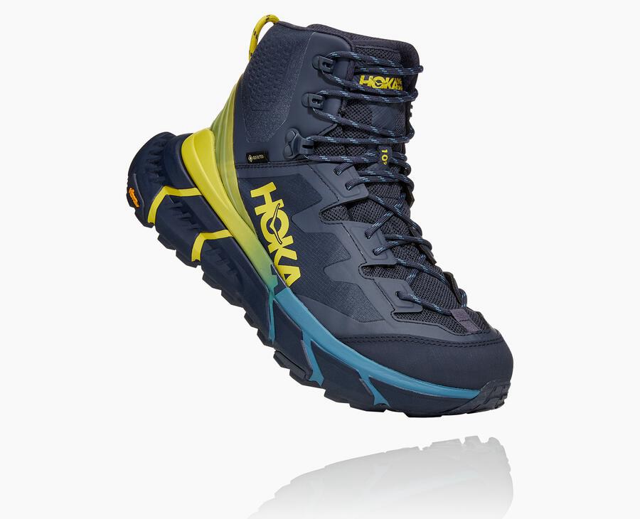 Hoka One One Vandresko Herre - Tennine Hike Gore-Tex - Blå - 372091ZML